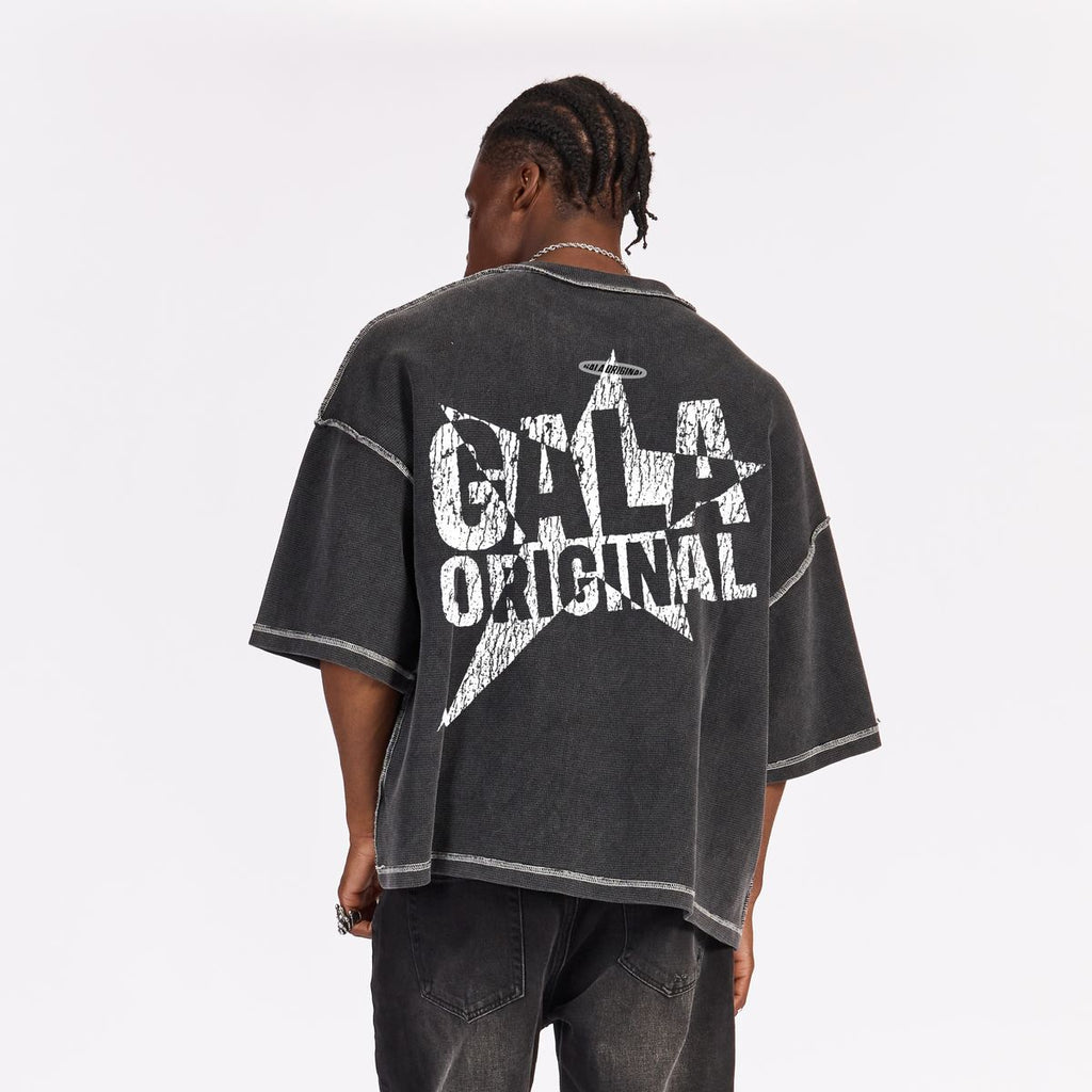 Gala Waffle Knit Box Tee