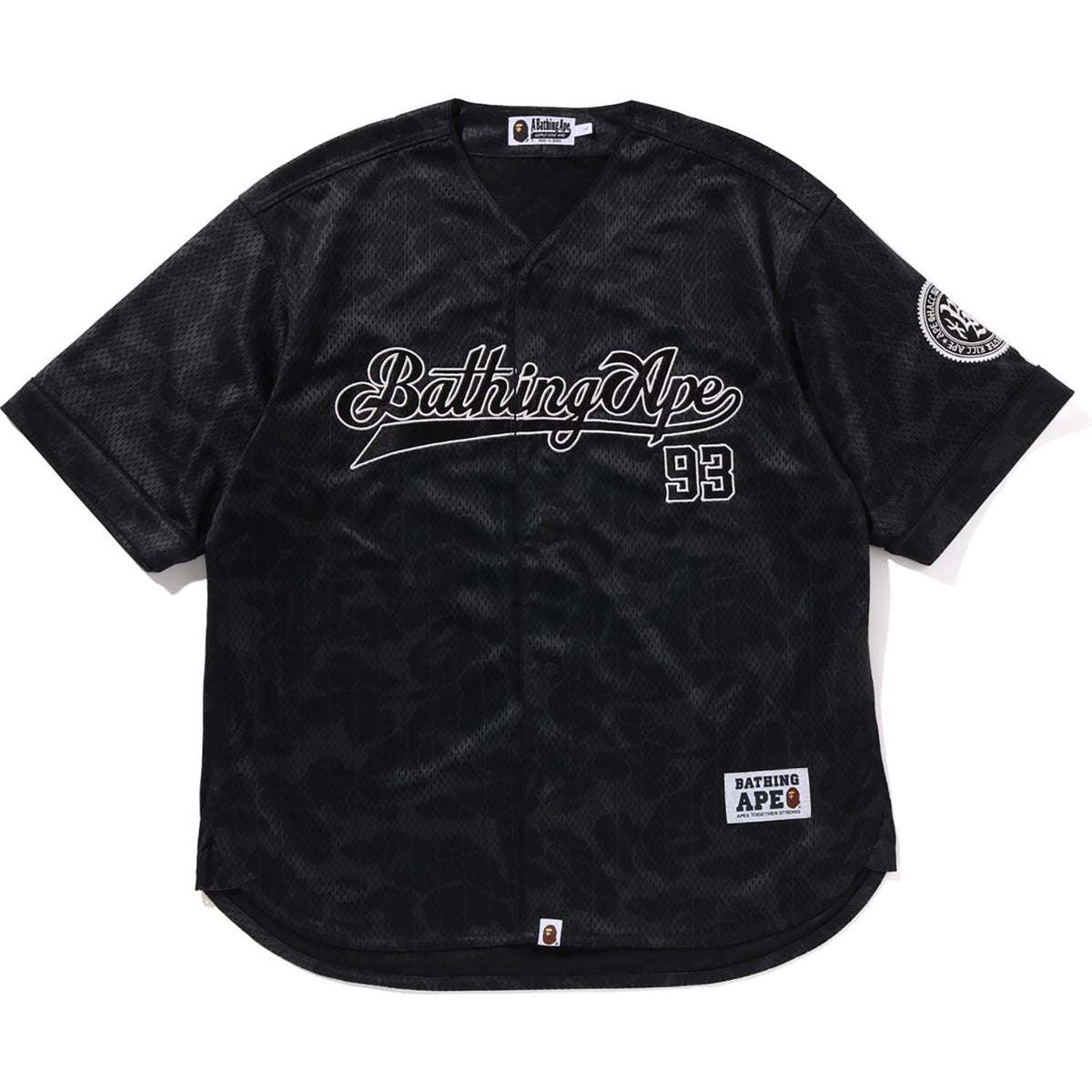 CAMO STRIPE BASEBALL SHIRT MENS