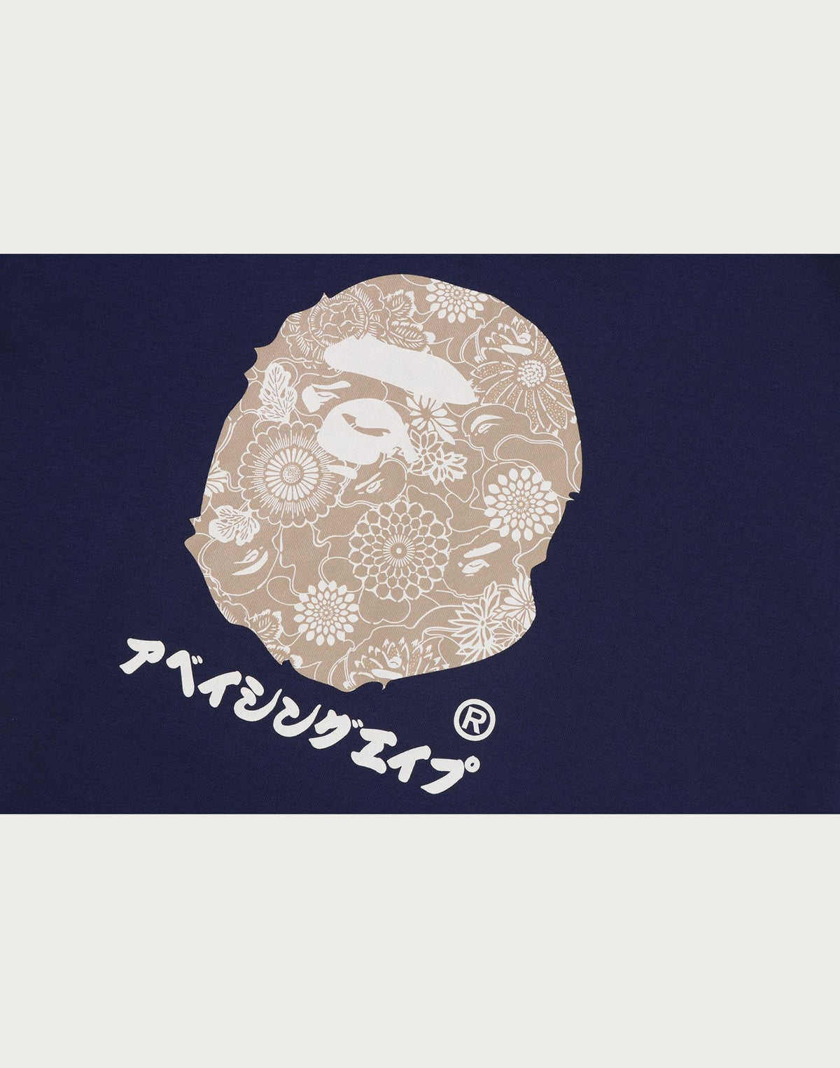 JAPANESE INDIGO ART CAMO BY BATHING APE TEE MENS