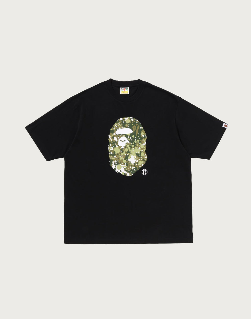 SPLASH CAMO APE HEAD RELAXED FIT TEE MENS