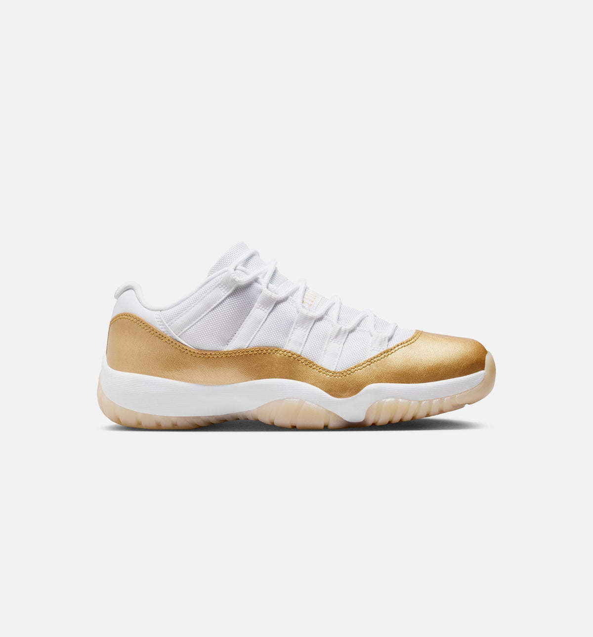 Air Jordan 11 Retro Low Mother's Day Women's Lifestyle Shoe – White/Metallic Gold/Team Gold