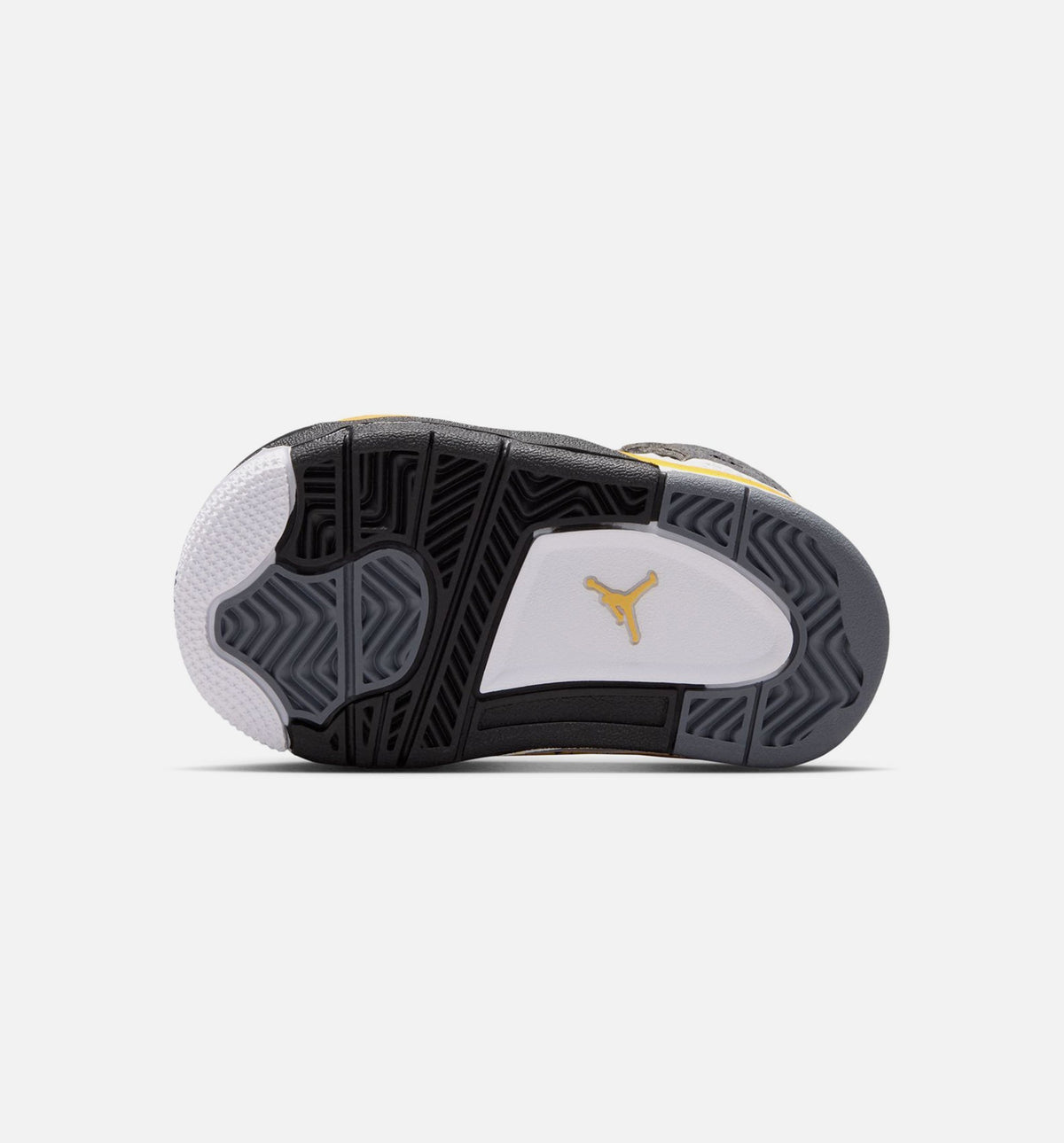 Air Jordan 4 Retro Rare Air Tour Yellow Infant/Toddler – White/Dark Blue Grey/Black/Tour Yellow