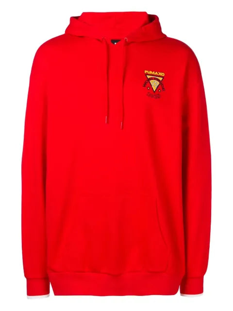 PUMA X XO logo printed hoodie