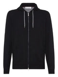 Brunello Cucinelli zip-front cashmere hoodie