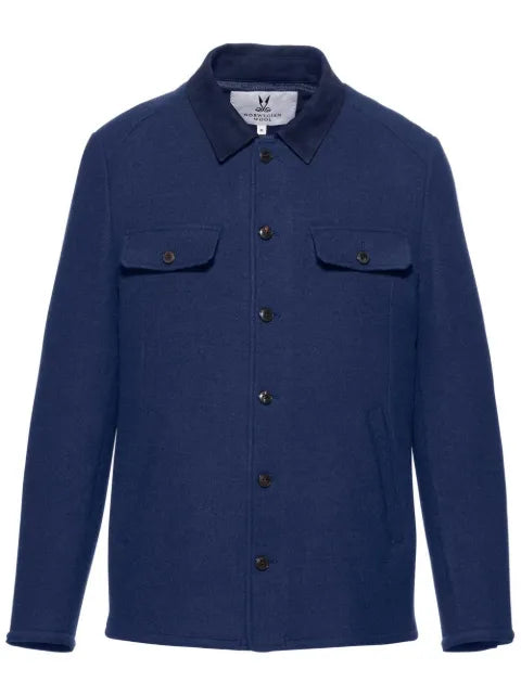 Norwegian Wool Oslo wool shirt jacket