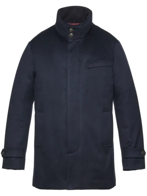 Norwegian Wool cashmere down-lined jacket
