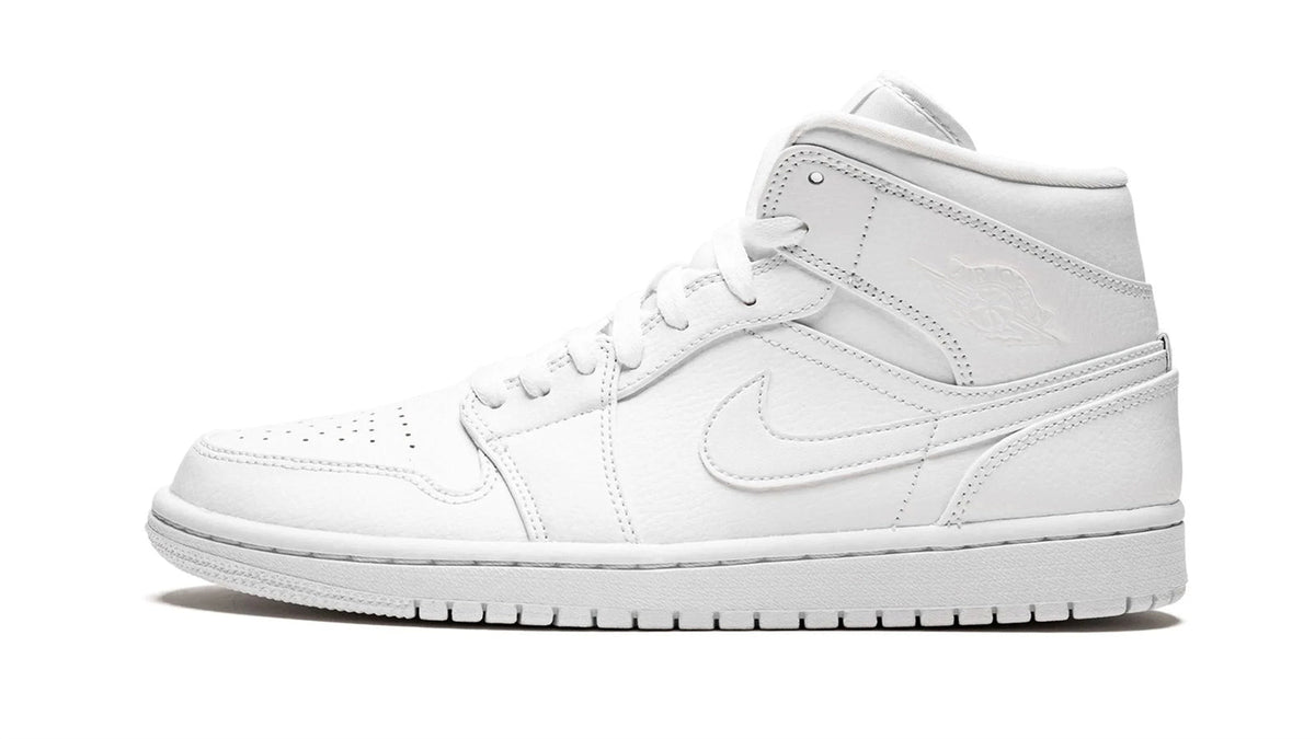 Air Jordan 1 Mid "Triple White"