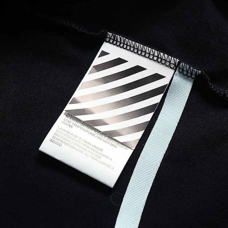OFF-WHITE "Ice Man" Melting Figure Graphic T-Shirt