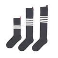 Classic 4-bar cotton socks