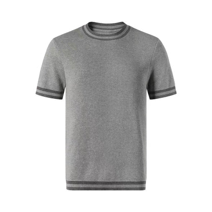 Premium Knitted T-Shirt - Men's 100% Cotton Oxford Shirt | Thom Browne