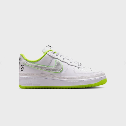 Nike Air Force 1 '07 'White/Barely Volt/Black' Sneakers