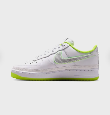 Nike Air Force 1 '07 'White/Barely Volt/Black' Sneakers