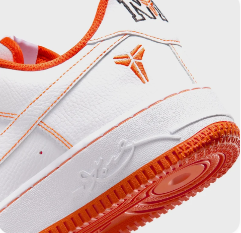 Nike Air Force 1 Low Pro 'White Safety Orange'