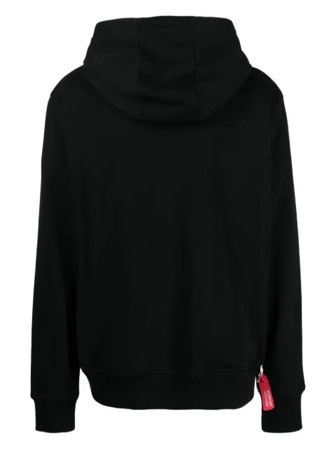 Mostly Heard Rarely Seen 8-Bit Knockout graphic-print cotton hoodie
