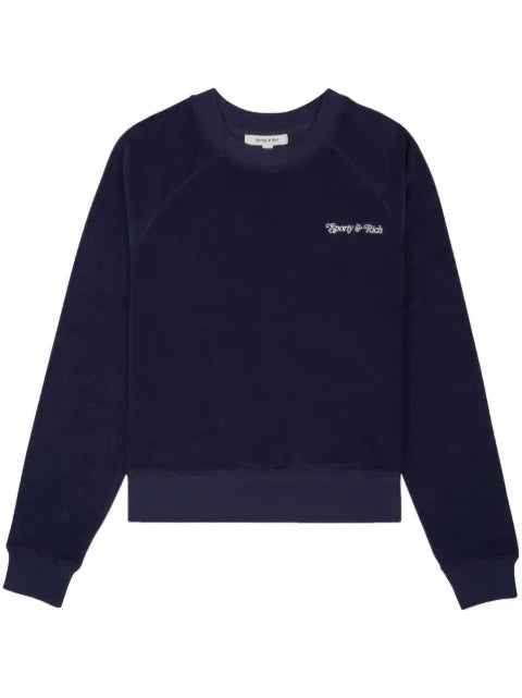 Sporty & Rich NY Tennis Club terry sweatshirt