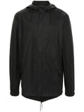 Rains Fishtail drawstring-hood coated parka