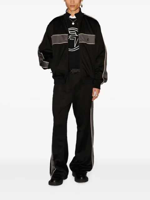 AMBUSH high-neck striped track jacket