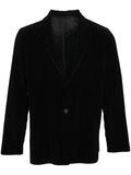 Homme Plissé Issey Miyake plissé-effect single-breasted blazer