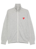Comme Des Garçons Play heart-patch sweatshirt