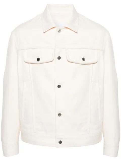 Neil Barrett panelled twill shirt jacket