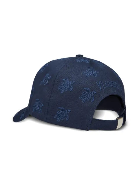 Vilebrequin baseball cap with aufgestickten plaquekröten