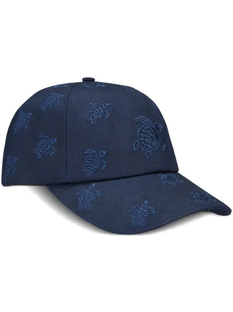 Vilebrequin baseball cap with aufgestickten plaquekröten
