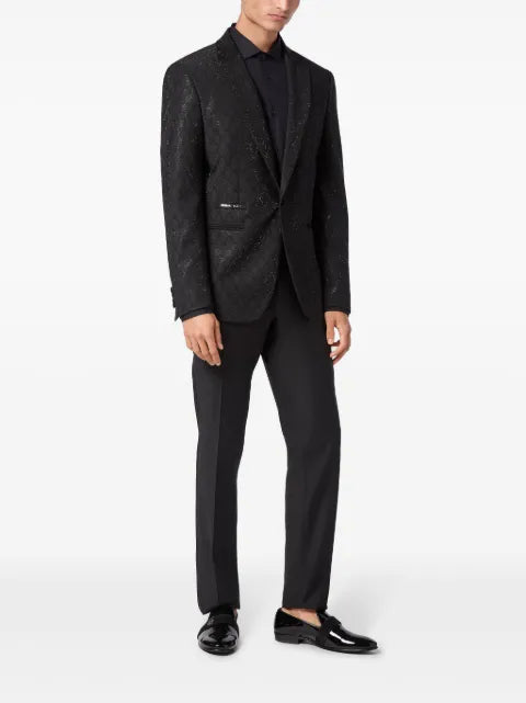 Philipp Plein wool blazer monogram