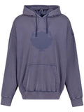 Givenchy shadow oversized hoodie in fleece
