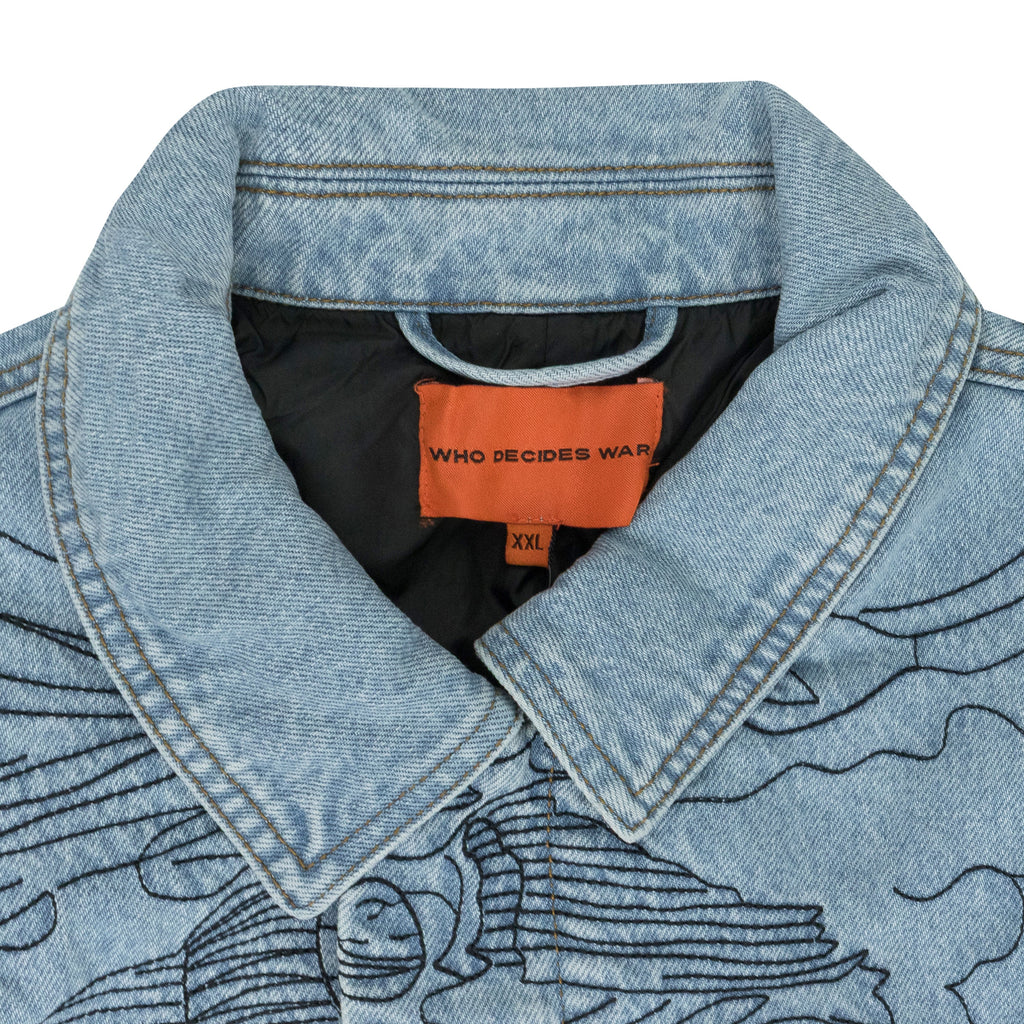 BLUE FOUR HORSEMEN TRENCH COAT