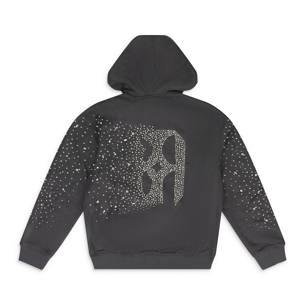 BLACK CASHEW BLOSSOM PEARL HOODIE