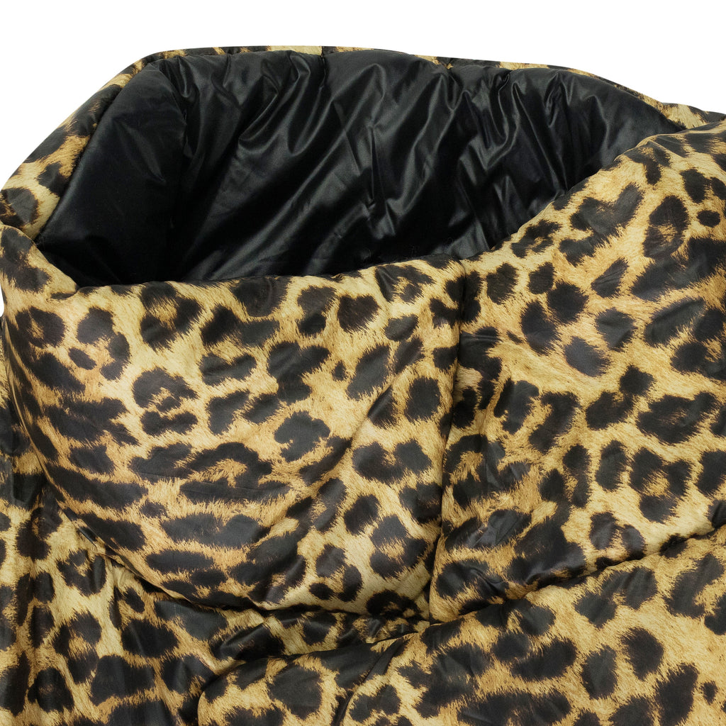 Multicolor Leopard Sleeping Bag Coat