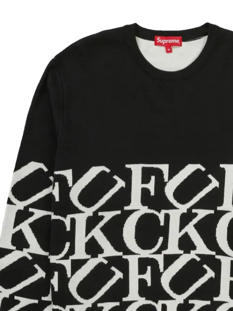 Supreme Fuck All sweater