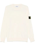 Stone Island patch-detail crewneck sweater