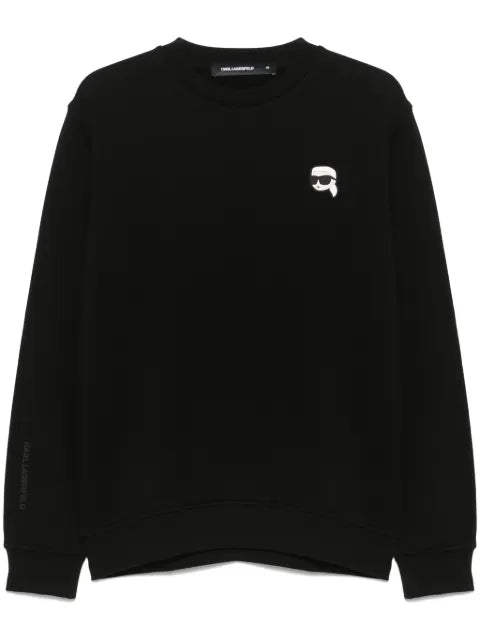 Karl Lagerfeld Karl Ikon-patch sweatshirt
