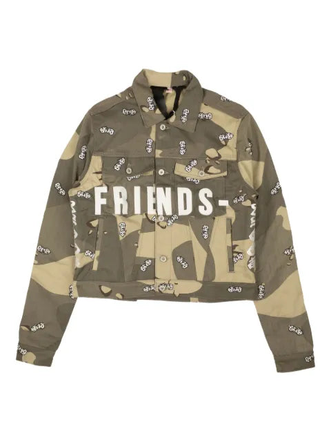 STADIUM®  x Vlone "Camo" denim jacket