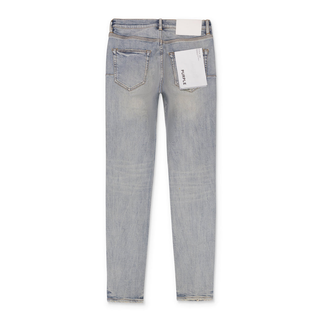 Light Indigo Fade Down Skinny Jeans