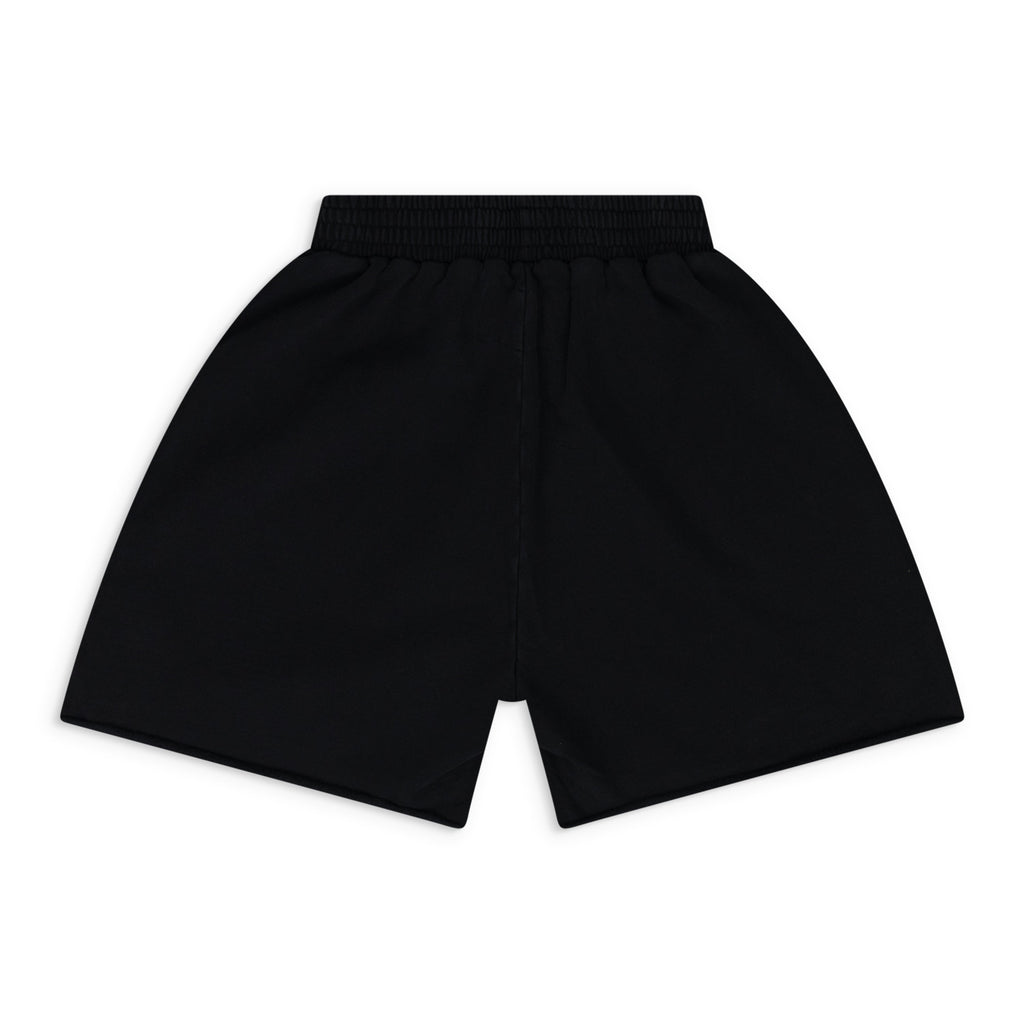 Black OG Logo Embroidered Sweatshorts