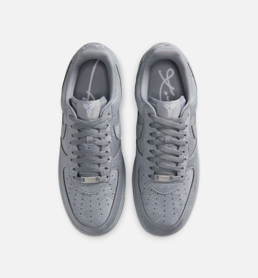 Kobe Air Force 1 Low Cool Grey Men's Lifestyle Shoe