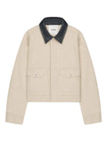 Nanushka Nowell collar shirt jacket