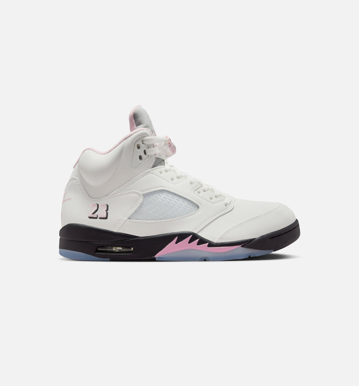 Air Jordan 5 Retro Medium Soft Pink Men's Shoe - White/Soft Pink/Black