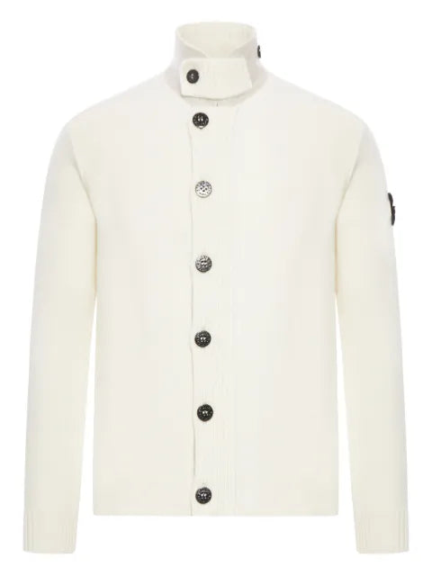 Stone Island stand up-collar cardigan