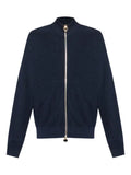 Paul & Shark ribbed zip-up cardigan