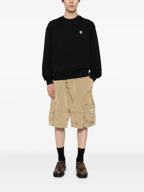 Maison Kitsuné fox-head embroidered sweatshirt