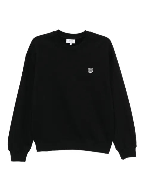 Maison Kitsuné fox-head embroidered sweatshirt