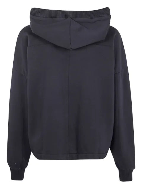 Thom Krom ribbed-trim long-sleeve hoodie