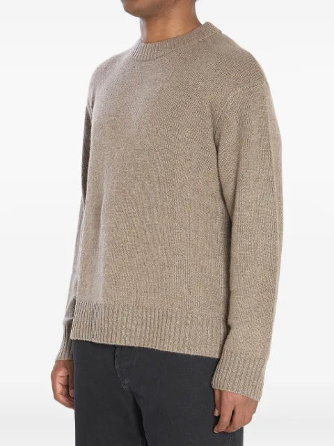 Lisa Yang crew-neck ribbed cashmere sweater