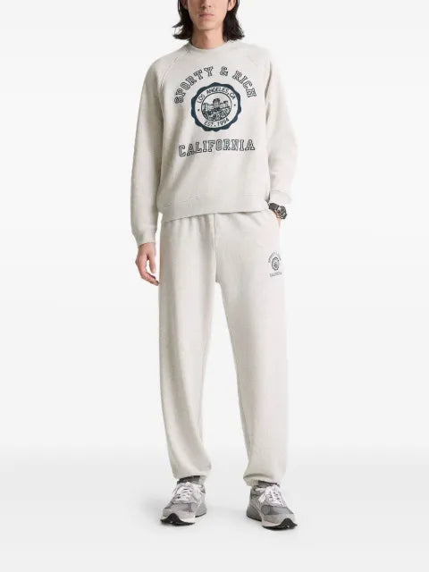 Sporty & Rich crew-neck long-sleeve sweatshirt