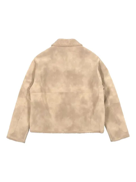 Represent shearling-collar jacket