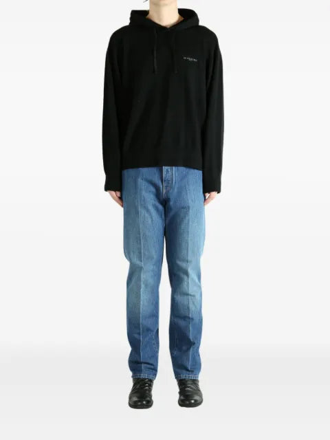 Givenchy hoodie in wool and cashmere embroidered