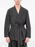 Setchu Origami double-breasted belted blazer